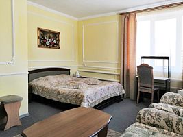 Двухместный люкс с видом на город двуспальная кровать, Отель Coaching inn, Алексеевский район