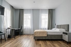 Двухместный номер Comfort с видом на город двуспальная кровать, Отель На Сайдашева, Казань