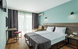 Семейный 4-местный (к. Sunrise), SUNPARCO Hotel All inclusive (Санпарко), Анапа