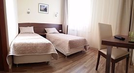 Двухместный номер Standard с красивым видом из окна 2 отдельные кровати, Отель Аист, Великий Новгород
