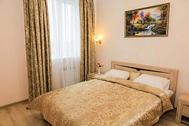 Двухместный номер Deluxe двуспальная кровать, Отель РГК Резиденция, Белгород