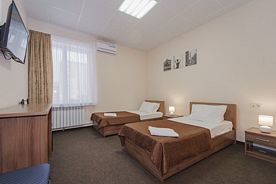 Двухместный номер Стандарт 2 отдельные кровати, D-отель, Липецк