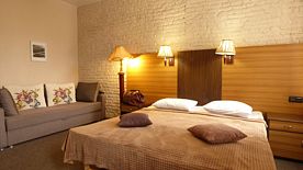 Двухместный номер Comfort с видом на город двуспальная кровать, Мини-Отель Васильевский Остров, Санкт-Петербург