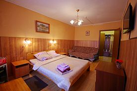 Двухместный номер Superior двуспальная кровать, Мини-отель Турист, Новокузнецк