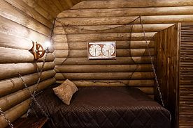 Двухместный номер Колумб 2 отдельные кровати, Мини-отель LogHouse, Нижний Новгород