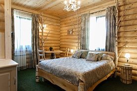 Двухместный номер Береzzка двуспальная кровать, Мини-отель LogHouse, Нижний Новгород