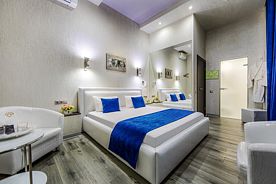 Двухместный номер Standard двуспальная кровать, Мини-отель Отель Алекс на Просвещения, Санкт-Петербург