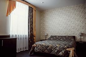 Двухместный номер Comfort с видом на город двуспальная кровать, Мини-Отель Волга, Балахна