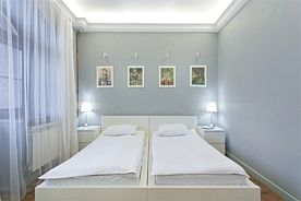 Двухместный номер Комфорт с балконом 2 отдельные кровати, Мини-отель Sweethotel, поселок Барвиха