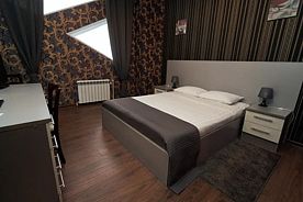 Двухместная студия двуспальная кровать, Мини-отель Сан Сити Спа, Солнечногорск