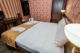 Двухместный номер Deluxe двуспальная кровать, Мини-отель Велком, Москва