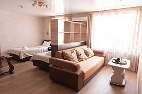 Двухместный полулюкс 2 отдельные кровати, Мини-отель Гостиница Волгоградская, Волгоград