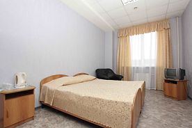 Двухместный номер двуспальная кровать, Мини-отель Мираж, Челябинск