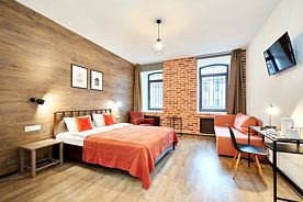 Двухместный номер Comfort двуспальная кровать, Мини-Отель LiKi Loft Hotel, Санкт-Петербург