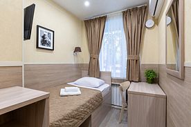 Одноместный номер Эконом (без окна), Мини-отель Нахимовский, Москва