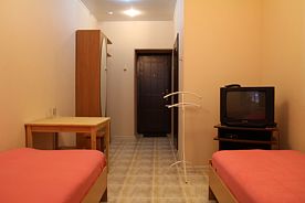 Двухместный номер Comfort 2 отдельные кровати, Гостиница Эконом Класса Мотель, Глазов