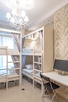 Кровать в общем номере (мужской номер), Мини-отель it.rooms, Москва