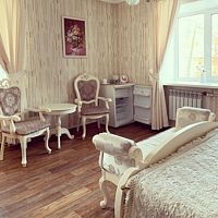 Двухместный номер Deluxe двуспальная кровать, Мини-отель Подснежник, поселок Аршан