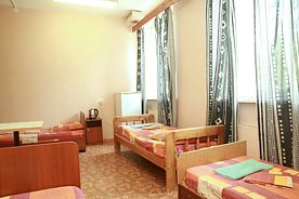 Кровать в общем номере, Мини-отель Спорткомплекс Текстильщик, Камышин