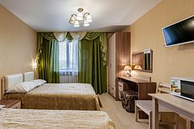 Двухместная студия 2 отдельные кровати, Мини-отель Rosta apartments by Fanoteli, Мурманск