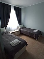 Двухместный номер Standard 2 отдельные кровати, Мини-отель Клевер, поселок Красные Ткачи