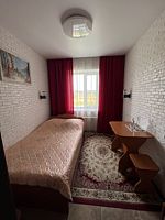 Номер Одноместный с полутороспальной кроватью Эконом, Мини-Отель Ирбис, село Богучаны