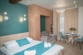 Двухместный номер Comfort двуспальная кровать, Гостинично-банный комплекс Дубрава, Ижевск