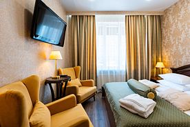 Двухместный номер Comfort Plus двуспальная кровать, Апарт-отель Апартаменты Северная Венеция, Санкт-Петербург