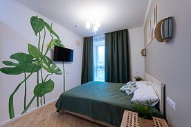 Двухместный номер Superior с балконом двуспальная кровать, Апарт-отель Отель Ecoliner Hotel, Москва