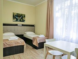 Двухместный номер Standard 2 отдельные кровати, Апарт-Отель Комплекс апартаментов Ванва, Калининград