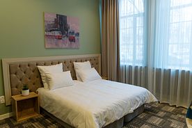 Двухместный номер Deluxe с видом на город двуспальная кровать, Апарт-отель Соляной склад, Кострома