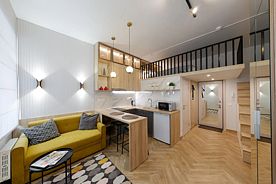 Двухместные апартаменты Comfort двуспальная кровать, Апарт-отель Karl House, Казань