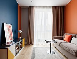 Двухместные апартаменты с 2 комнатами двуспальная кровать, Апарт-отель Анис Стайл Москва Октябрьское Поле, Москва