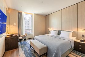 Апартаменты с видом на город, Апарт-отель Rodina Residences Vladivostok 5*, Владивосток