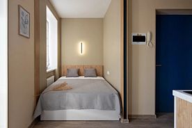 Двухместный номер Comfort двуспальная кровать, Апарт-отель Комплекс апартаментов СТАРТ, Калининград