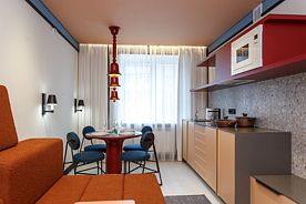 Трёхместные апартаменты Superior с 2 комнатами, Апарт-отель Nova House, Валдай