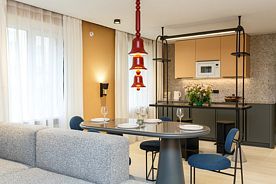 Четырёхместные апартаменты Deluxe с 2 комнатами, Апарт-отель Nova House, Валдай