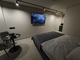 Двухместные апартаменты с видом на внутренний двор двуспальная кровать, Апарт-Отель XZ Apart, Казань