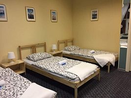 Кровать в общем номере (мужской номер) с видом на город, Хостел LikeHomeHostel, Санкт-Петербург
