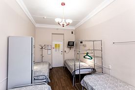 Кровать в общем номере (мужской номер), Хостел Все Сезоны, Санкт-Петербург