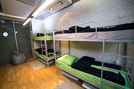 Кровать в общем номере (женский номер), Хостел Рус - Коломенская, Москва