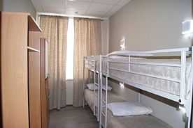 Кровать в общем номере (мужской номер), Хостел Пенаты, Екатеринбург