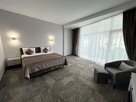 Стандарт 2-мест 1-ком с/б горы, Отель Малибу, Гагра