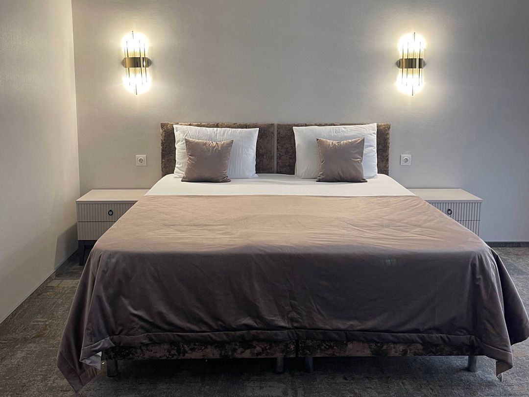 Стандартный 2-местный 1-комнатный (с балконом, вид на горы)