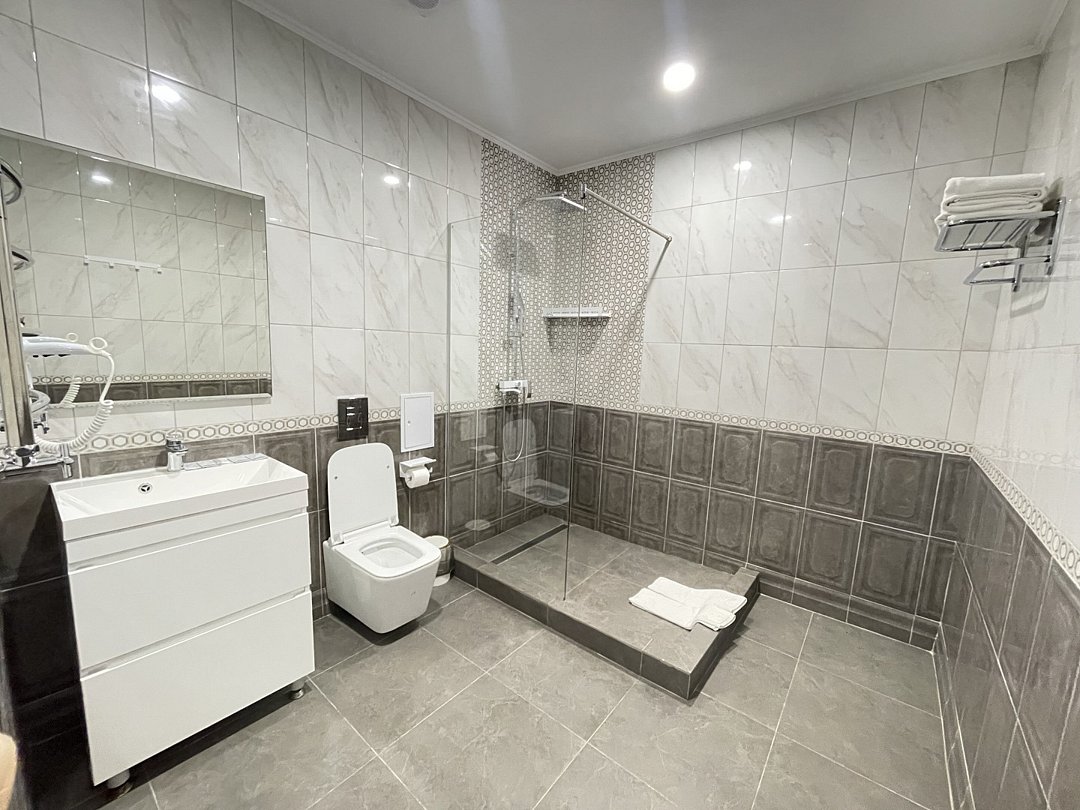 Стандартный 2-местный 1-комнатный (с балконом, вид на горы)