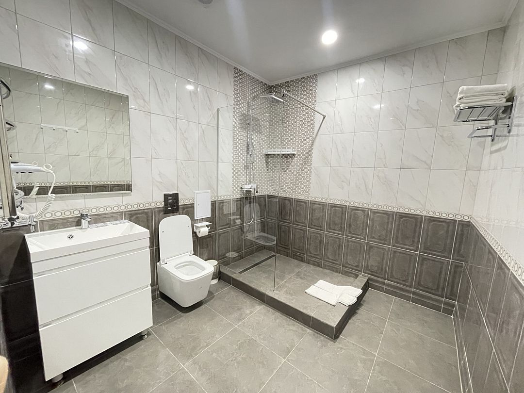 Стандартный 2-местный 1-комнатный (с балконом, вид на горы)