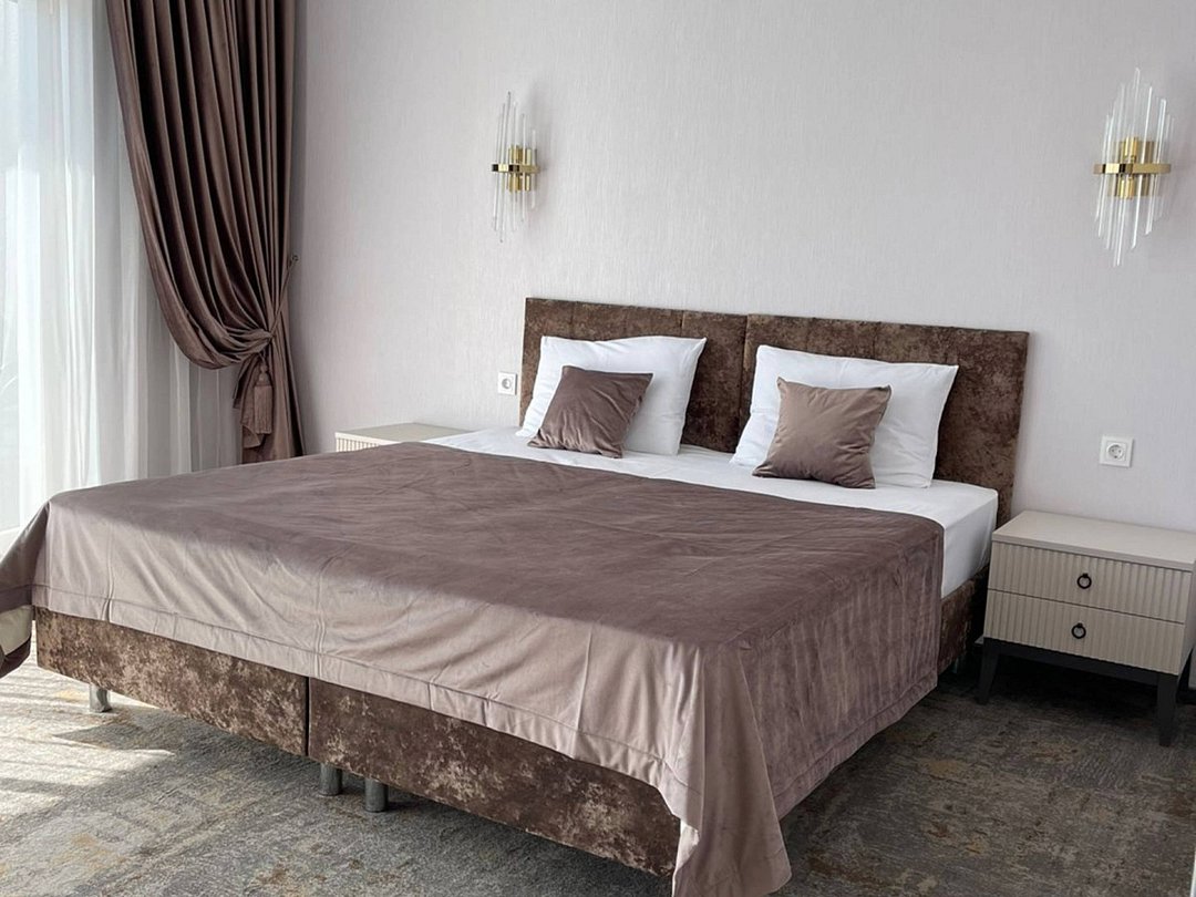 Стандартный 2-местный 1-комнатный (с балконом, вид на море)