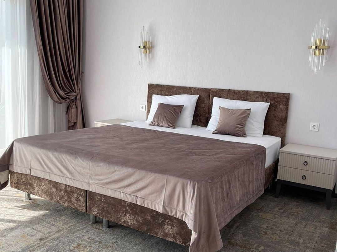 Стандартный 2-местный 1-комнатный (с балконом, вид на море)