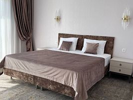 Стандарт 2-мест 1-комн с/б море, Отель Малибу, Гагра