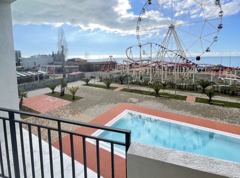 Стандартный 2-местный 1-комнатный (с балконом, вид на море)